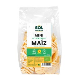 MINI TORTITAS DE MAIZ BIO SIN GLUTEN 100 g