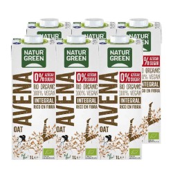 BEBIDA DE AVENA INTEGRAL 0% AZUCARES BIO 1 L