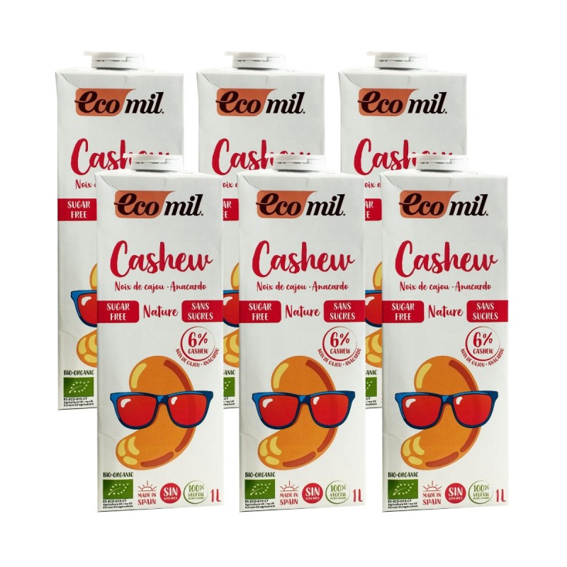 ECOMIL ANACARDOS NATURE BIO 1 litro SIN AZUCARES