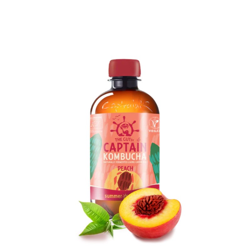 KOMBUCHA MELOCOTON  400 ml