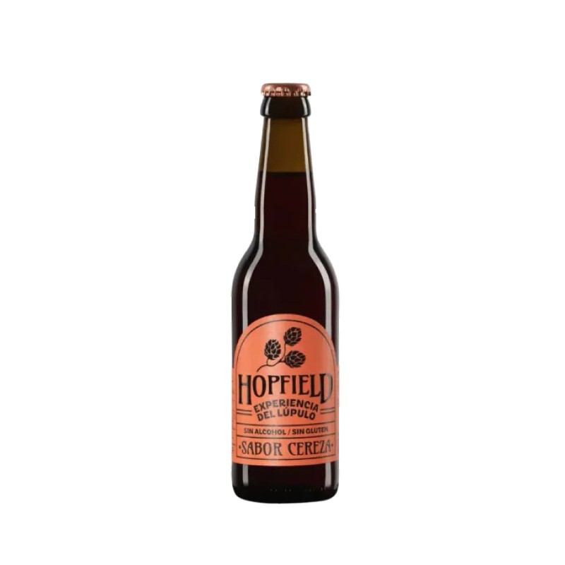 Bebida Sabor Cereza Sin Alcohol Bio 330ml Hopfield