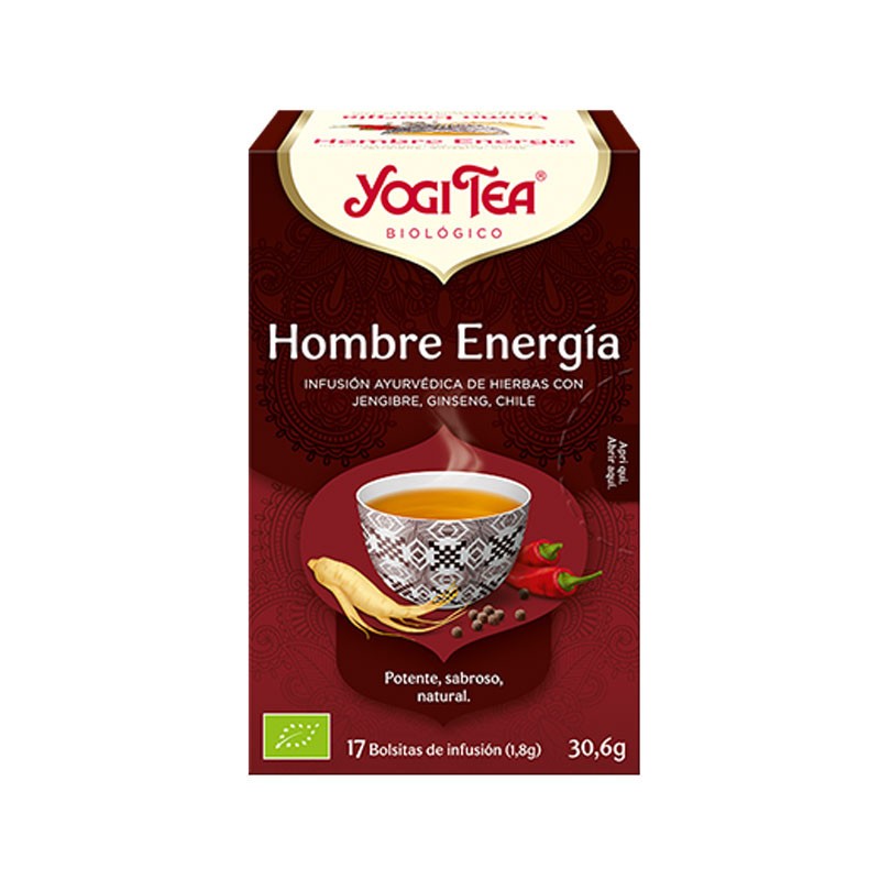 Yogi Tea Hombre Energia 17 Filtros BIO | Dietisur