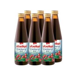 Zumo de arandano rojo puro bio 6x330ml Voelkel | Dietisur