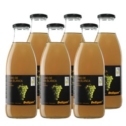 Zumo de Uva Blanca bio 6x750ml Delizum | Dietisur