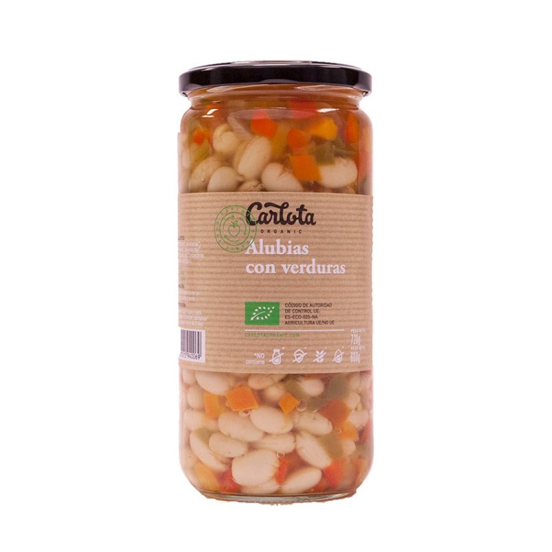 ORGANICS ALUBIAS BLANCA CON VERDURAS 720 g