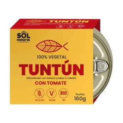 TUNTUN CABALLA VEGANA CON TOMATE BIO 160 g