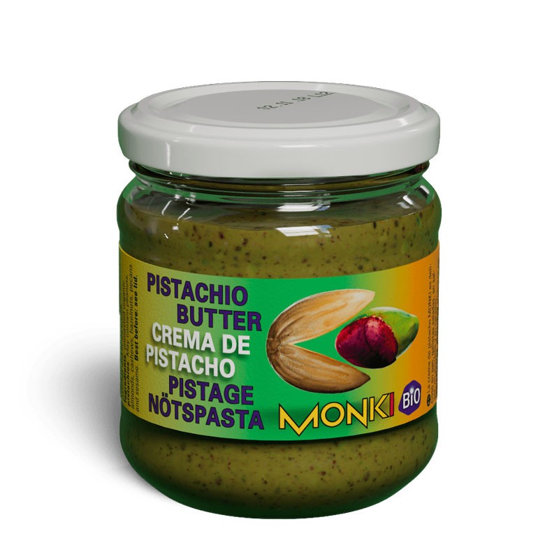 Crema de pistacho Bio 175g Monki | Dietisur