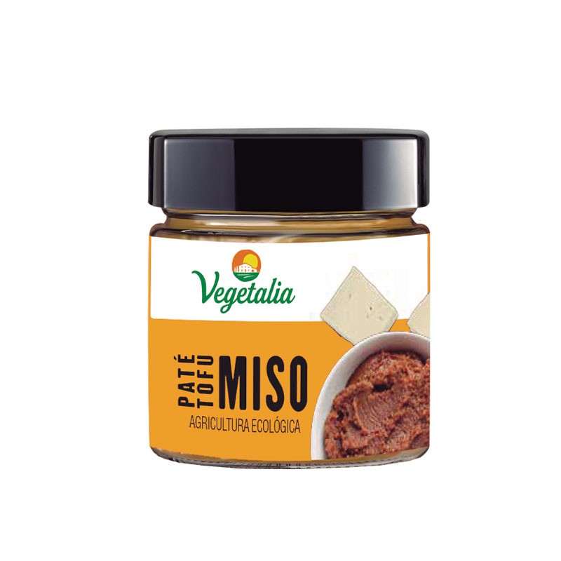 Pate de tofu y miso bio 180g Vegetalia | Dietisur