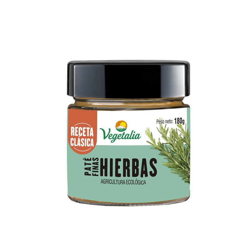 Pate de finas hierbas bio 180g Vegetalia | Dietisur