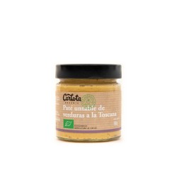 Pate de verdura a la toscana Bio 180g Carlota Organic | Dietisur