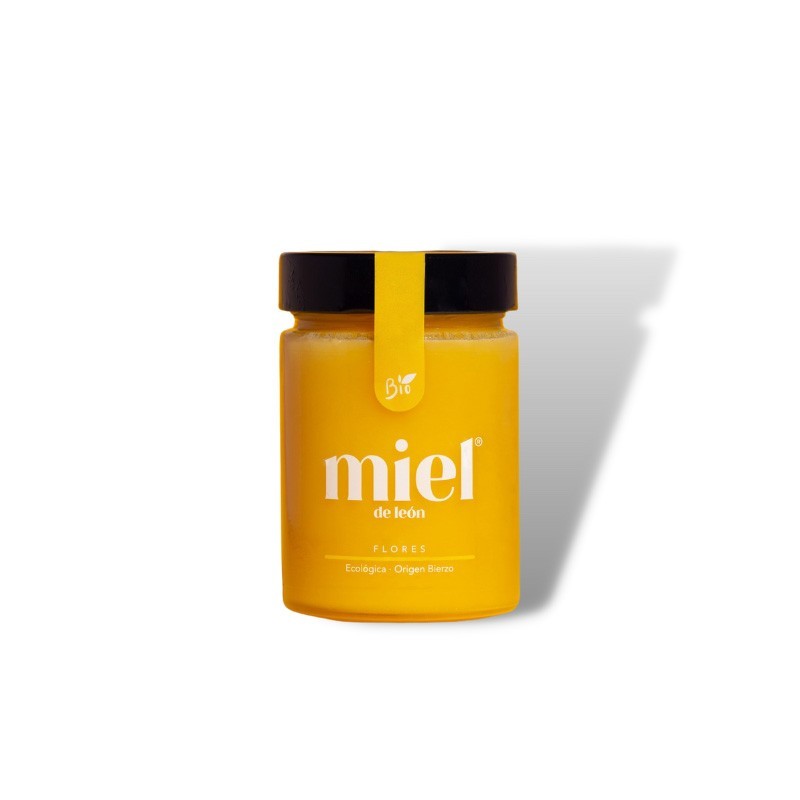 Miel de flores Bio 450g Miel de Leon | Dietisur