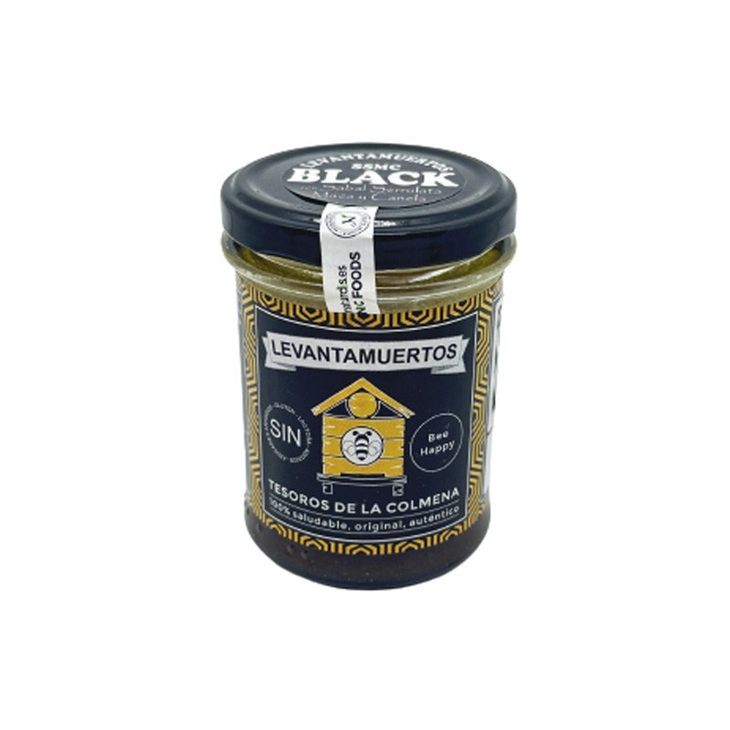 Miel Levantamuertos Black (con Canela, maca, sabal serrulata) BIO 2...