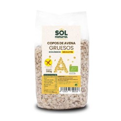 COPOS DE AVENA GRUESOS SIN GLUTEN BIO 500 g