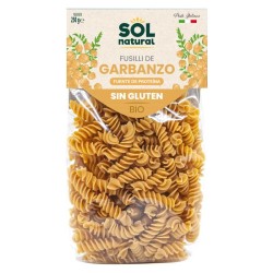 FUSILLI DE GARBANZO BIO SIN GLUTEN 300 g