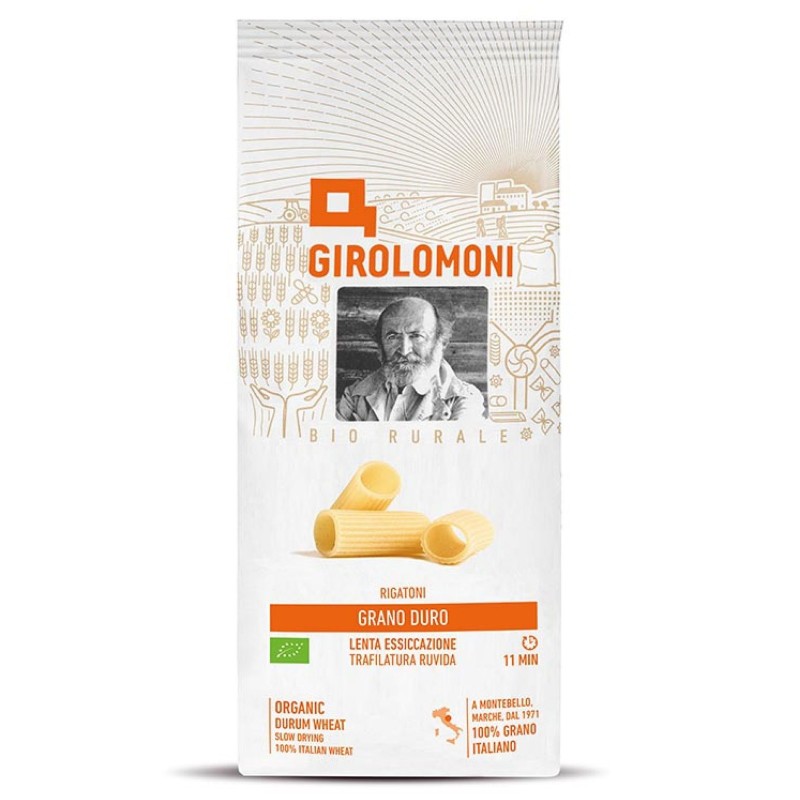 Rigatoni de trigo Bio 500g Girolomoni