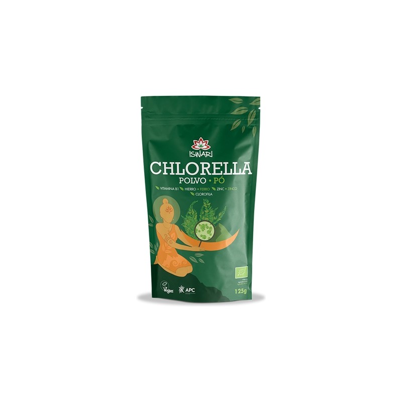 Chlorella Polvo 125g ISWARI