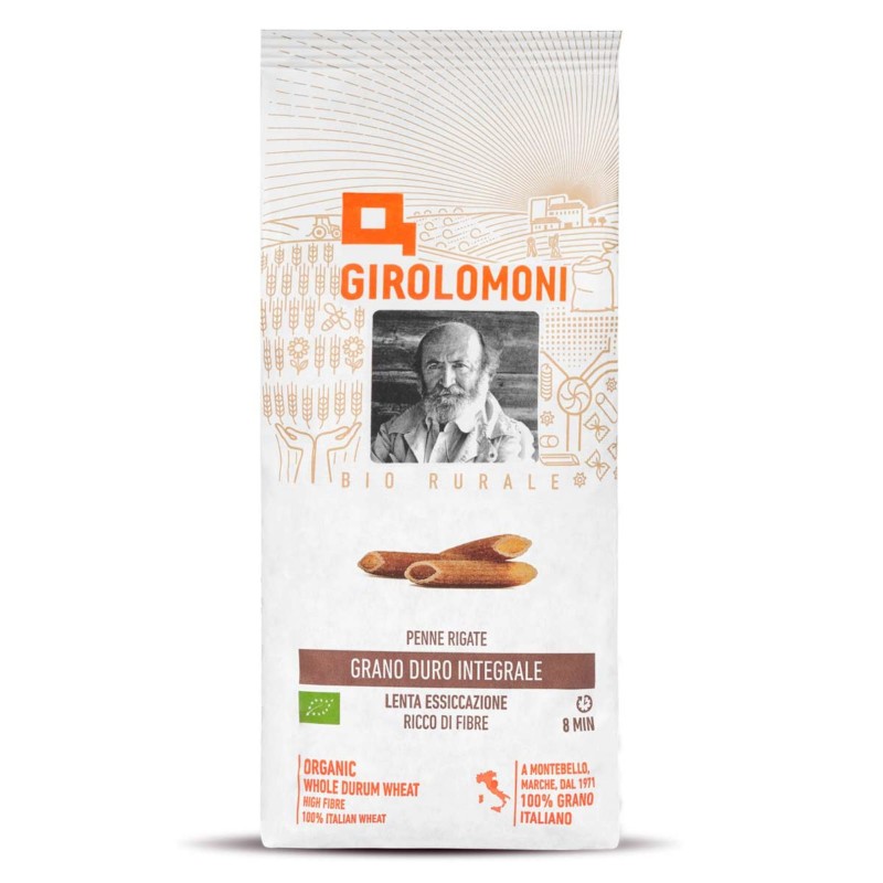 Penne rigate integral Bio 500g Girolomoni