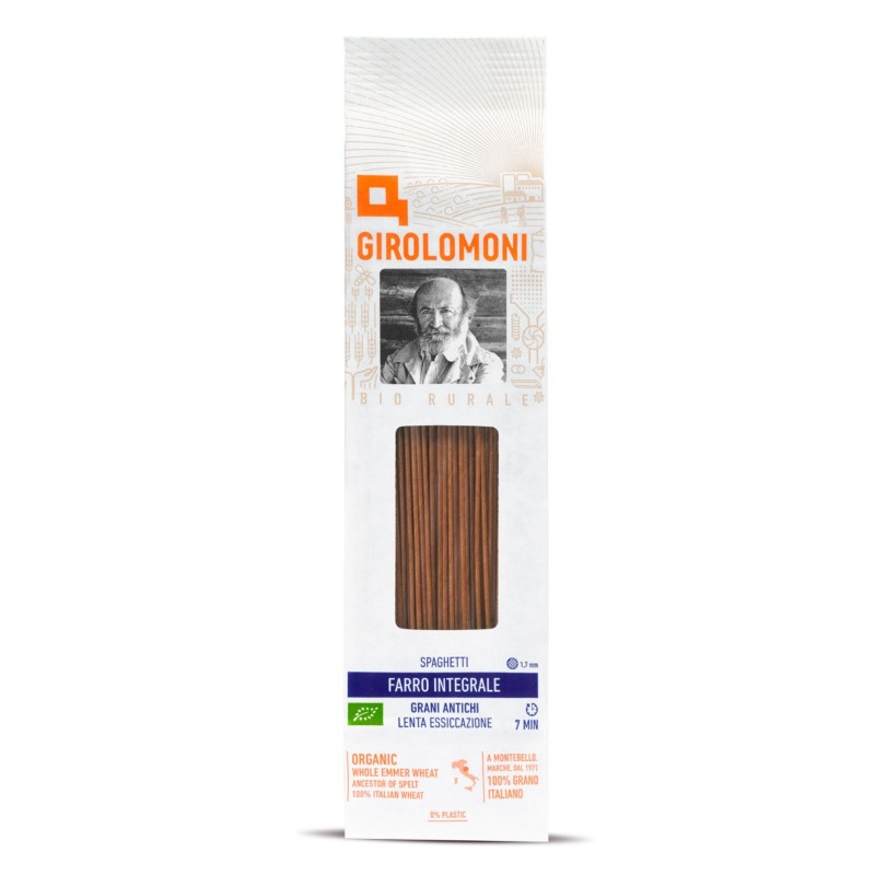 Espaguetti espelta integral Bio 500g Girolomoni