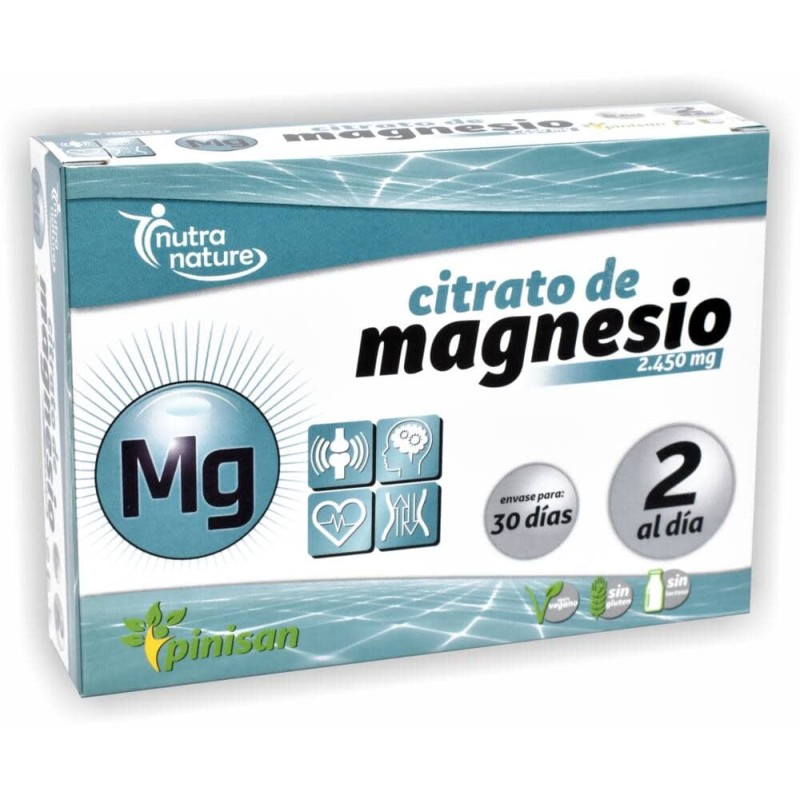 Citrato de magnesio PINISAN 60 comp
