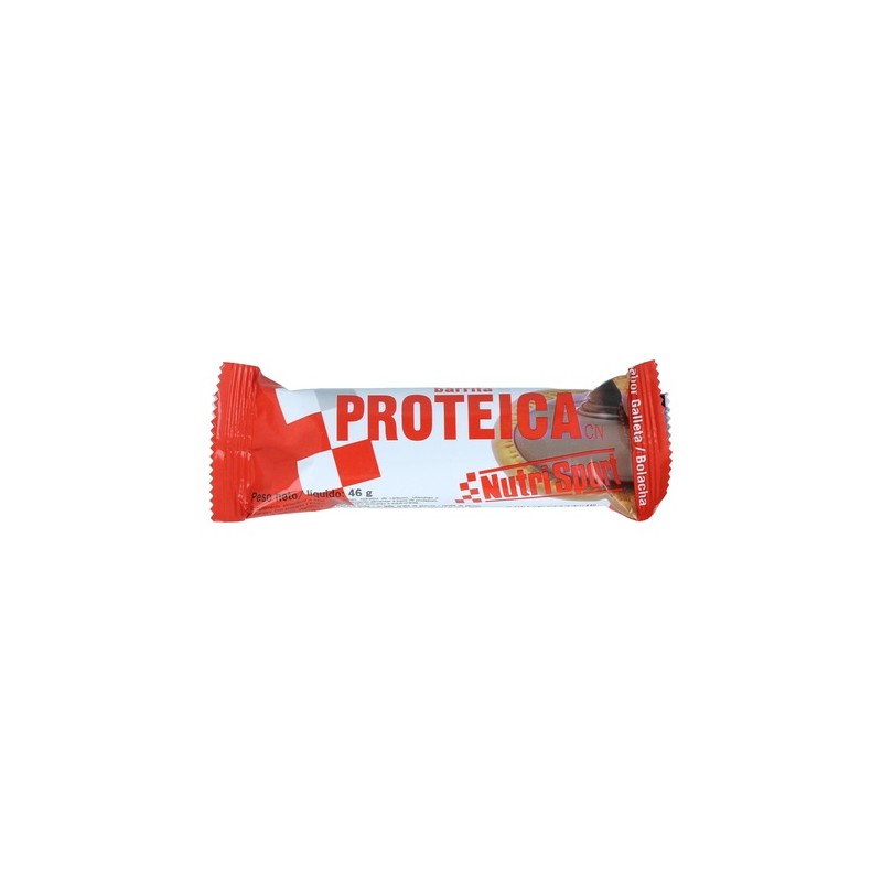BARRITA PROTEICA GALLETA & CHOCOLATE 24b-NUTRISPORT