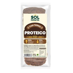 Pan de molde Proteico KETO 365g Sol Natural | Dietisur