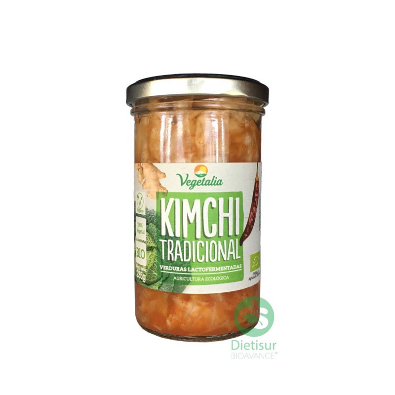 Kimchi Tradicional Lactofermentado Bio 285g Vegetalia | Dietisur