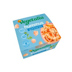 Hummus de garbanzo fresco Bio 220g Vegetalia | Dietisur