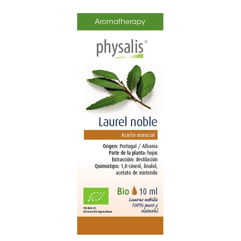 Aceite esencial de laurel bio 10ml Physalis | Dietisur