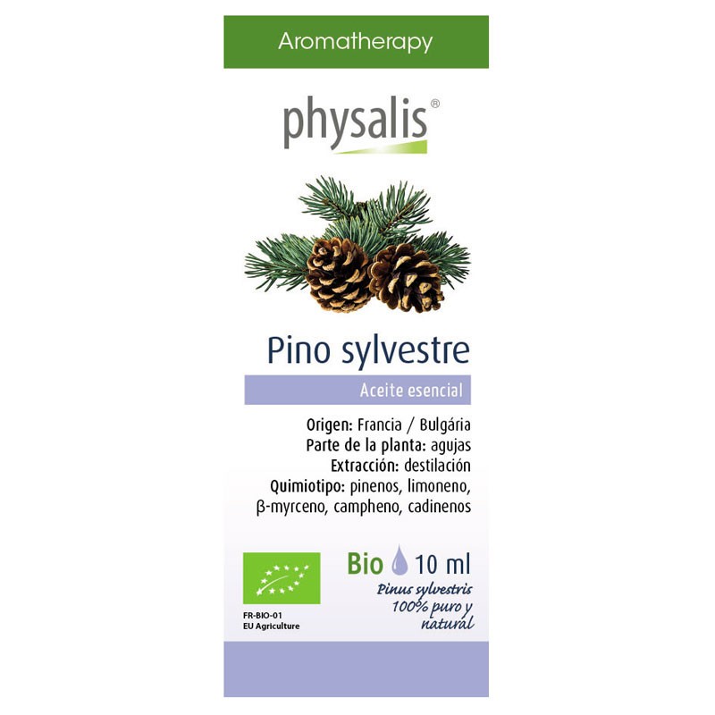 Aceite esencial de pino silvestre bio 10ml Physalis | Dietisur
