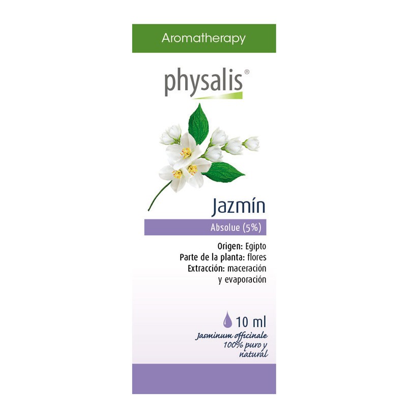 Aceite esencial de jazmin 10ml Physalis | Dietisur