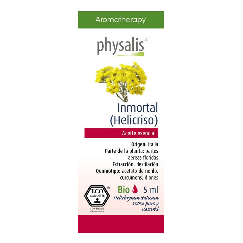 Aceite esencial de helicriso bio 5ml Physalis | Dietisur