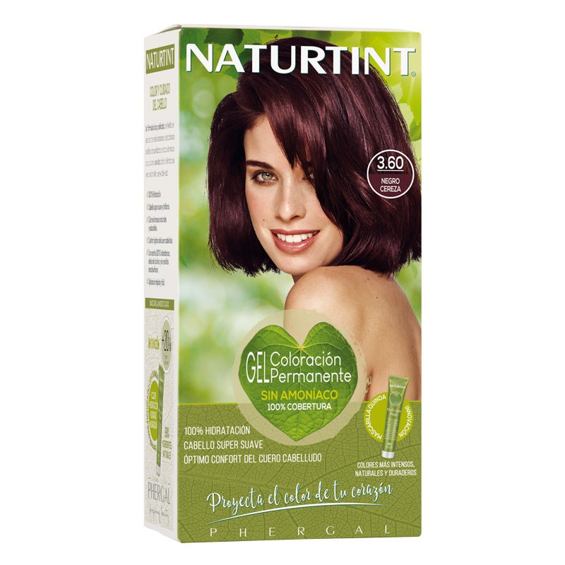 NATURTINT NATURALLY BETTER 3.60  NEGRO CEREZA