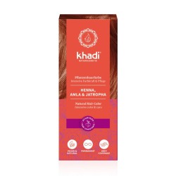 HENNA NATURAL CON Aml Y JATROPHA ROJO 100 g