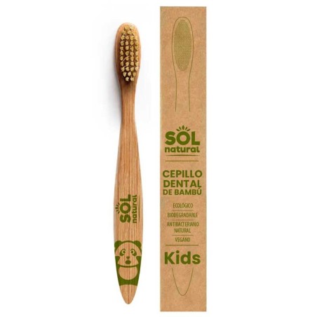 CEPILLO DE BAMBU INFANTIL CAJITA 1 Ud
