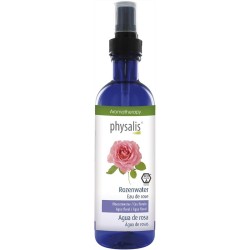 Agua floral de rosa bio 200ml Physalis | Dietisur