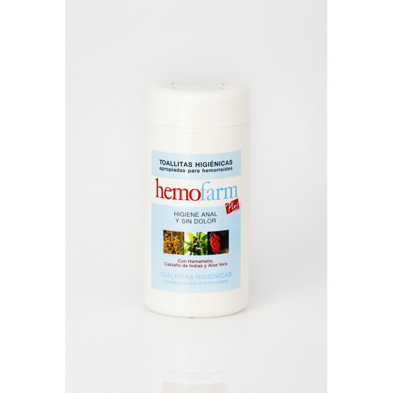 HEMOFARM PLUS TOALLITAS 60 Und