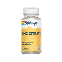 ZINC 25 mg + SEMILLA DE CALABAZA 50 mg 60 vcaps