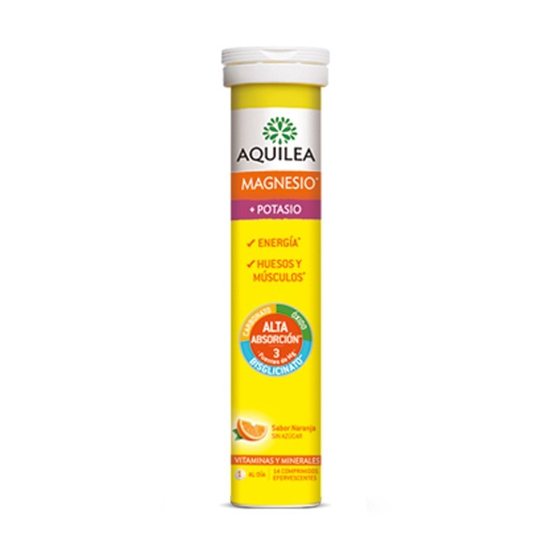 MAGNESIO+POTASIO 14 comp efervescentes