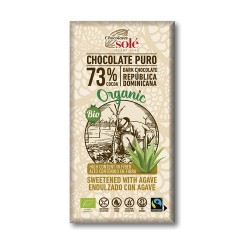 CHOCOLATE NEGRO AGAVE 73% ECO SOLE