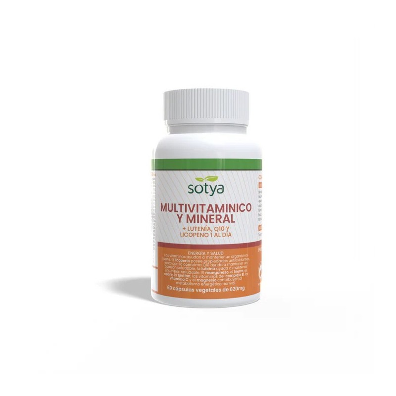 MULTIVITAMINICO Y MINERAL 820MG 60 cap