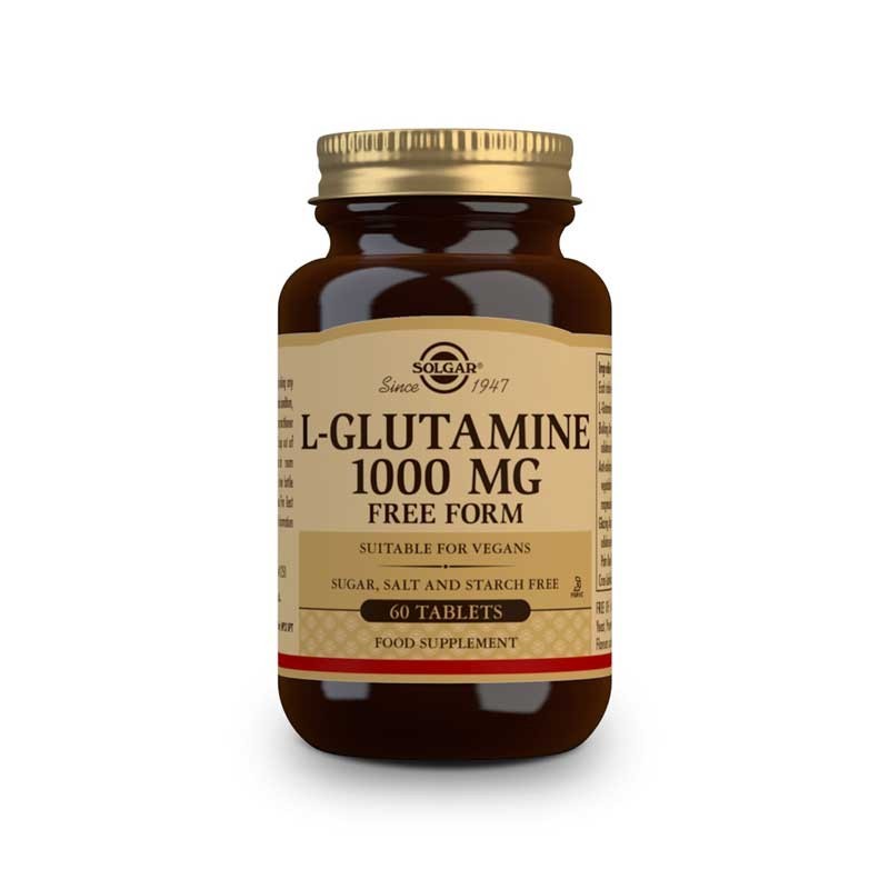 L-Glutamina 1000mg 60 comprimidos Solgar | Dietisur