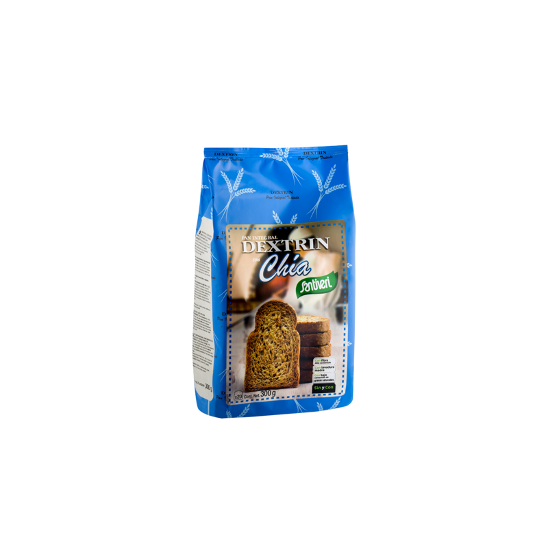 PAN DEXTRIN CON CHIA Santiveri 300 G