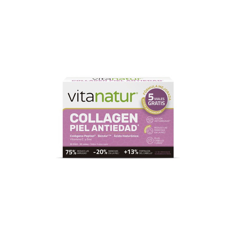 Collagen Piel antiedad 25+5 viales Vitanatur