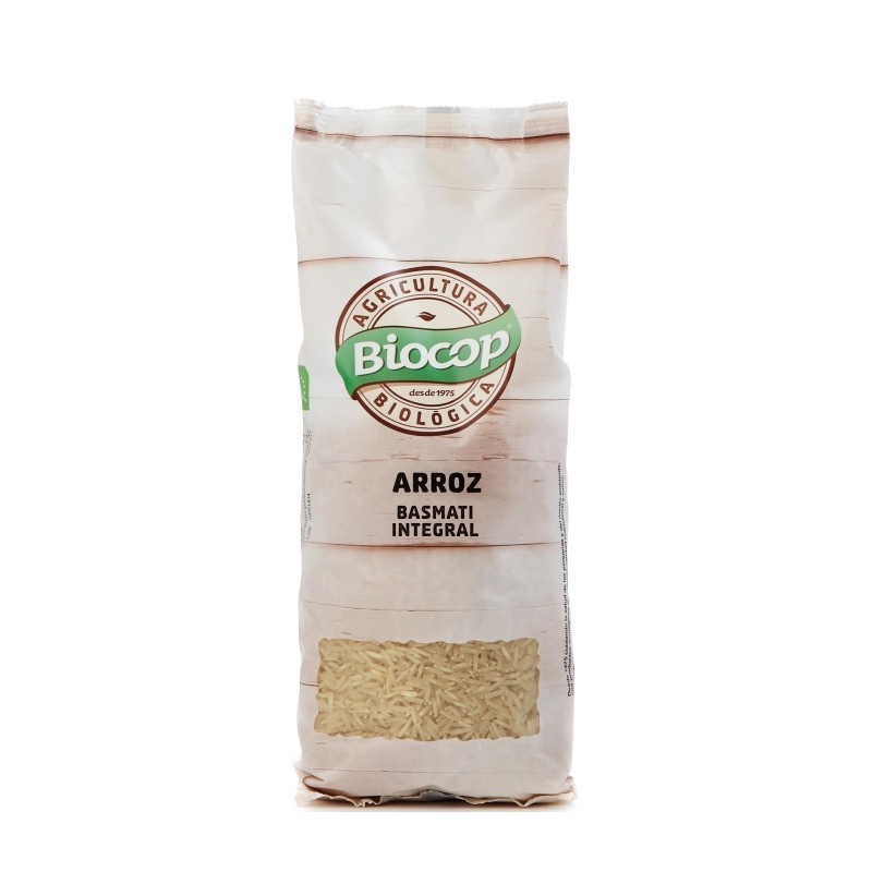 ARROZ BASMATI INTEGRAL BIOCOP 500 G