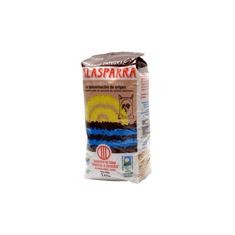 ARROZ E.PLASTICO INTEGRAL CALASPARRA 1KG