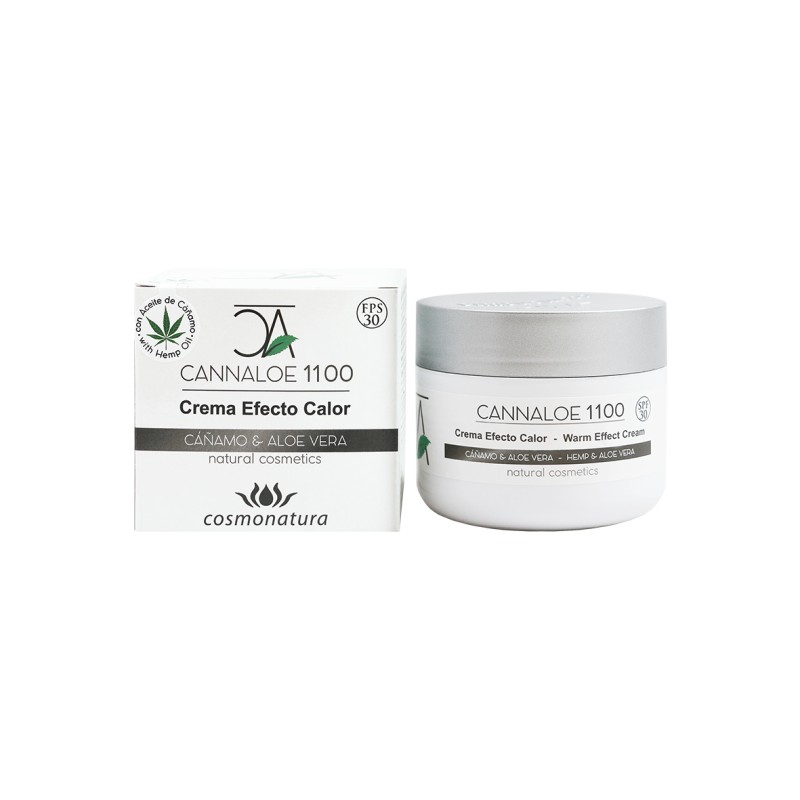 CANNALOE 1100 Crema Efecto Calor 100ml
