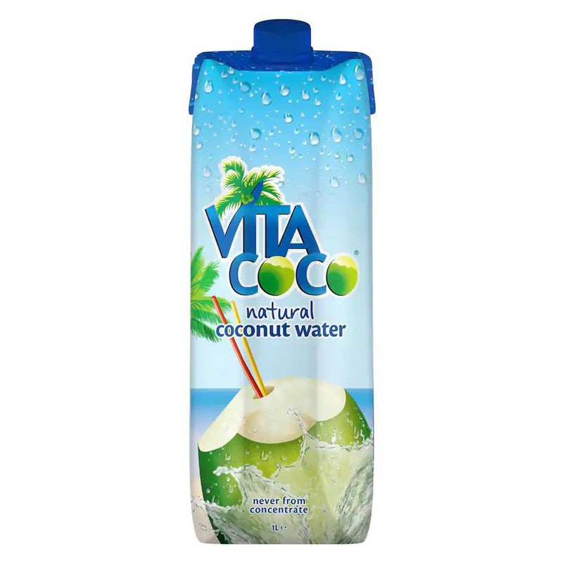 Agua de coco natural brik 1L VitaCoco | Dietisur