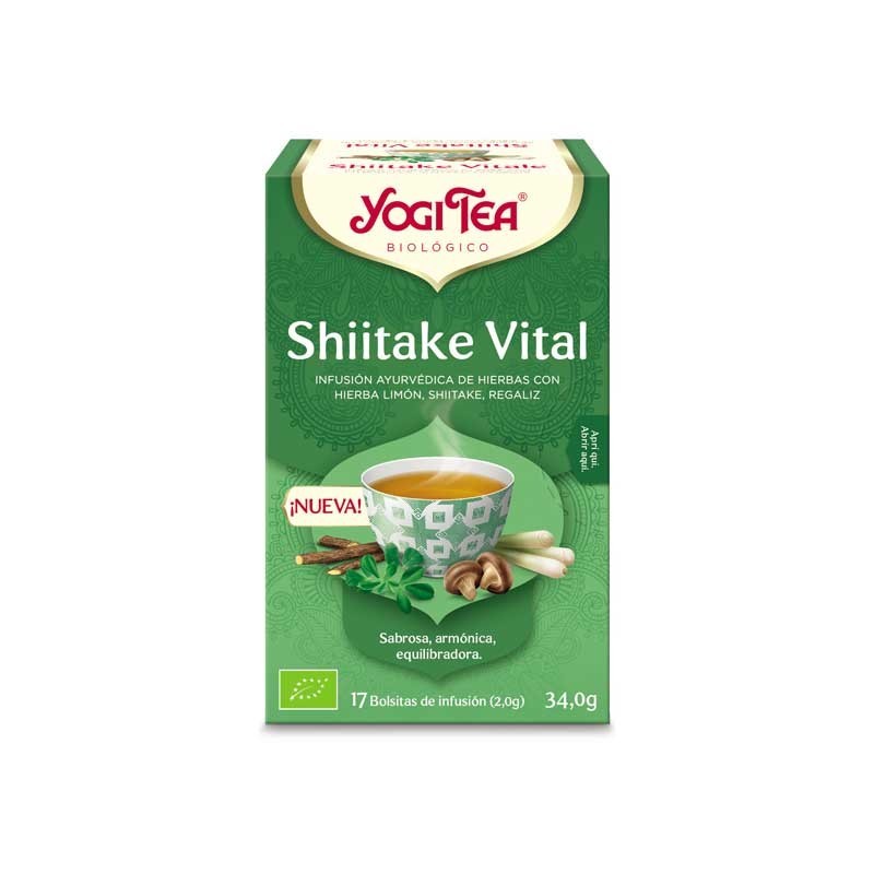 YOGITEA SHIITAKE YOGI TEA 17 x 1,8 g