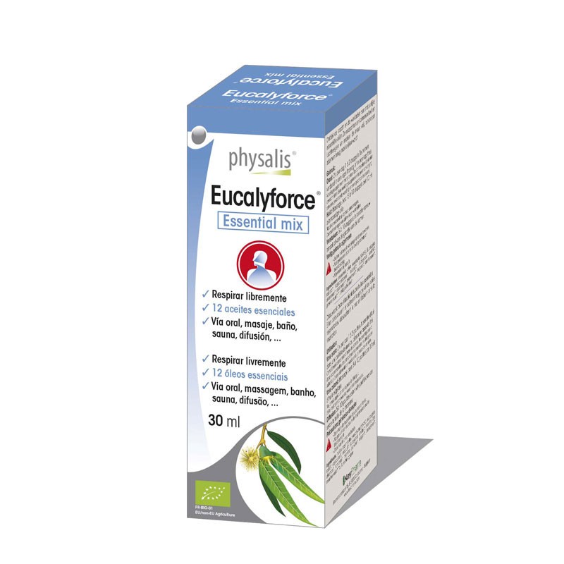 Eucalyforce essential mix bio 30ml Physalis | Dietisur