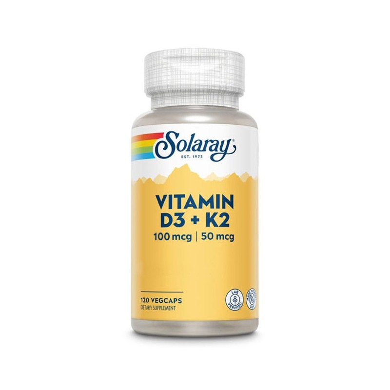 VITAMINA D3 & K2 (MK7) 120 Caps